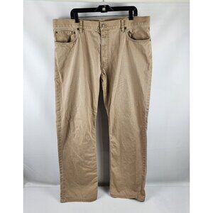 Polo Ralph Lauren Mens 40x32 Chino Straight Tan Pants